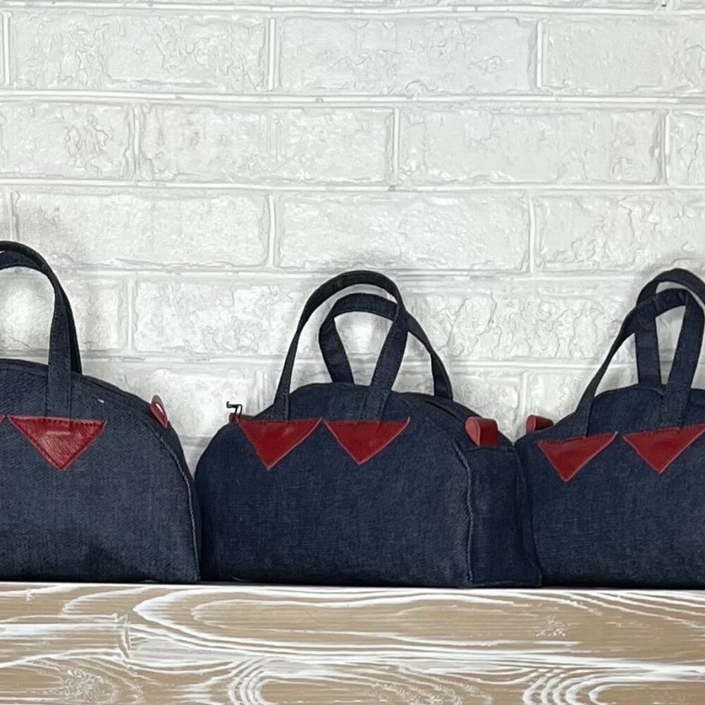 New Denim Dufflette Purse